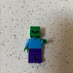 Lego Minecraft Zombie Minifigure